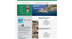 Desktop Screenshot of apartmani-cirko.com